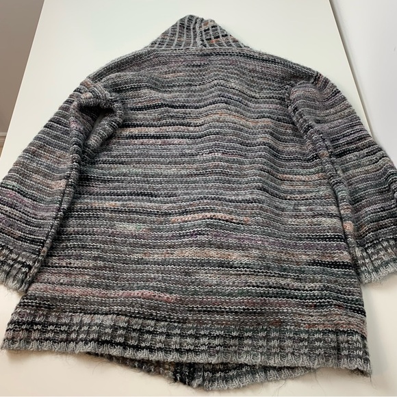 Anthropologie Akemi + Kin Knit Cardigan Alpaca Wool Italy Boho Small Lagenlook - Picture 12 of 12
